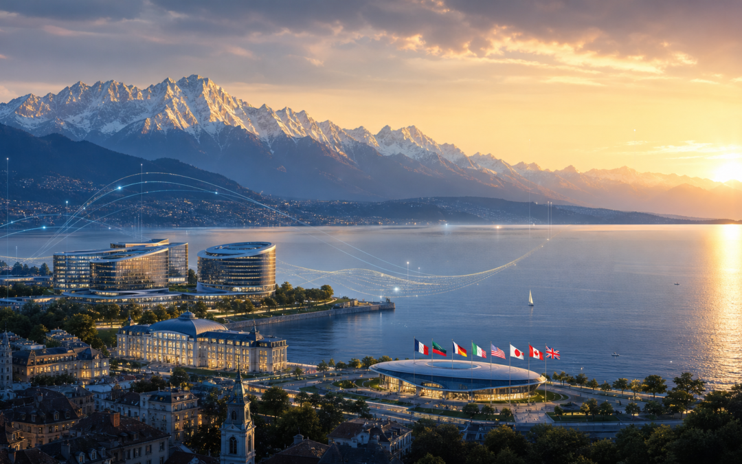 G7 Évian 2026 : Global Data Excellence et la Bijouterie Dejean font de la goutte d&rsquo;eau du Léman un manifeste de paix, d’excellence et de souveraineté